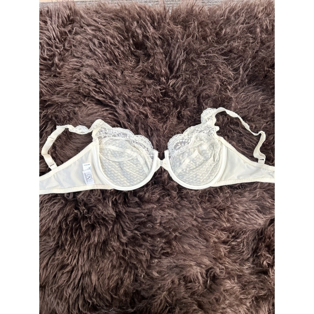 Valentino Vintage Lace‎ Bra and Panty Set Lingerie Intimates Bridal Ivory - Picture 10 of 11